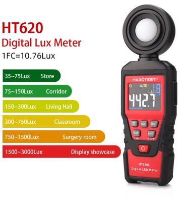 China 10000FC Digital Lux Meter , LCD Bargraph Lux Meter Light Meter for sale