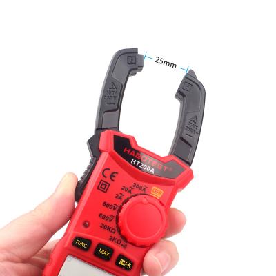 China Manual Sound And Light Alarm 2000uF Digital Clamp Meters for sale