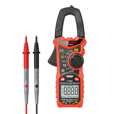 China 100mF HT206D 6000 Counts Digital Clamp Multimeter for sale