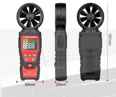 China 3x1.5V AAA Batteries Portable Anemometer Digital for sale