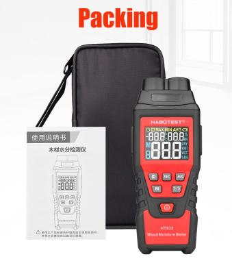 중국 ODM Digital Pinless Moisture Meter , 99.9 RH Hygrometer Moisture Meter 판매용