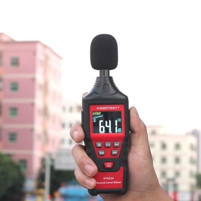 China Medidor do decibel de HT622A Digitas, medidor Handheld do decibel 50dB à venda