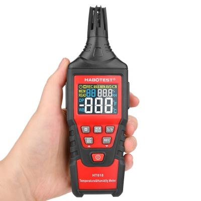 China 99 Groups Multimeter Accessories , Digital Temperature And Humidity Meter for sale