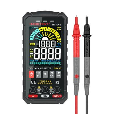 China HT126B Portable Oscilloscope Multimeter With TRUE RMS LCD Display for sale