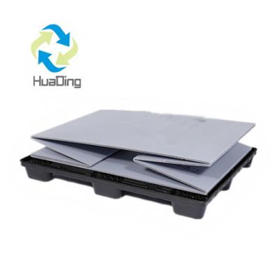 China Large Foldable Honeycomb Sleeve Solid Plastic Pallet Box For Auto Parts for sale
