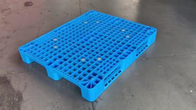 China 3 skids grid top racking plastic pallet for rent for sale