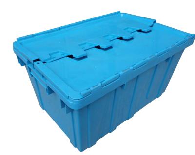 China caixas plásticas empilháveis e caixas plásticas Nestable do totalizador à venda