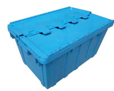 China Caixa movente empilhável do recipiente de armazenamento dos escaninhos do armazenamento do material do HDPE à venda
