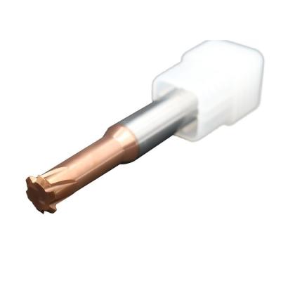 Chine 2D coupeurs de fraisage de fil de dent du carbure de tungstène 1 pour le filetage de commande numérique par ordinateur à vendre