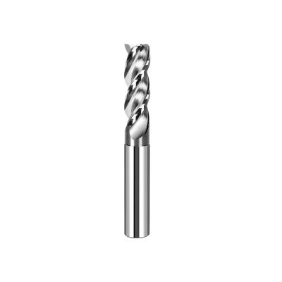 China Alta precisión que pule el carburo de tungsteno de 3 flautas Endmills para el aluminio en venta