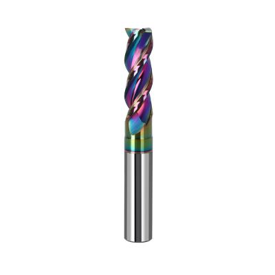 China 45 Spiral Angle 3 Flute Solid Carbide Endmills for Aluminium Alloy for sale