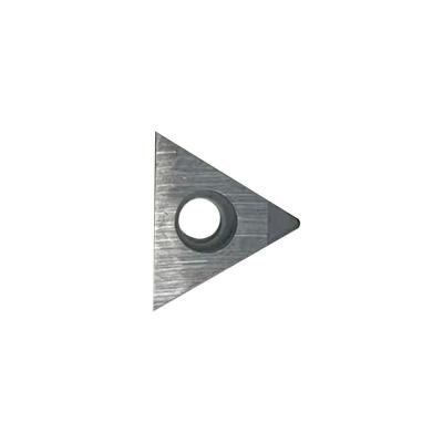 China Triangular Tcmt110204 Single-Tip Brazed CBN Inserts for Turning Steel for sale