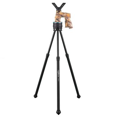 China Quick Shoe Plate Hunting Tripod Aluminum Alloy Lightweight for sale