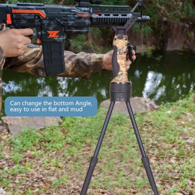 China Aluminum Alloy Quick Release Leg Lock And Leg Angle Adjustment Hunting Shooting Sticks for sale