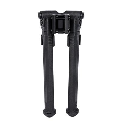 China 6 Inch Shooting Tripod Black Pole Camo Handle With Rubber Feet for sale