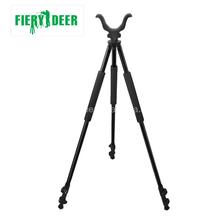 China Camo Handle Shooting Tripod Double Bubble Quick Release Plate For DSLR Camera for sale