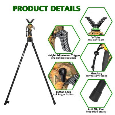 중국 Camouflage Shooting Stick With 100cm Folded Length For Wildlife Viewing 판매용