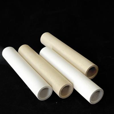 China Fireproof Insulating Mullite Ceramic Tubes For High Temperature for sale