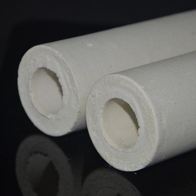 China Yellow White Mullite Ceramic Tube Refractory Ceramic Tube 2.6g/Cm³ for sale
