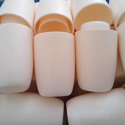China 1700C 99% Aluminum Oxide Ceramic Arc Crucible Thermal Analysis Aluminium Crucible For Dsc for sale