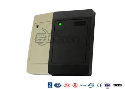 Chine Carte de fin de support/identification/IC de lecteur de cartes du long terme RFID RS232/RS485 Wiegand 26 à vendre
