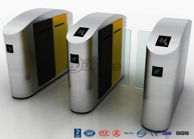 China High Speed Turnstile Access Control System Entrance Security Solutions Soft Flapper for sale