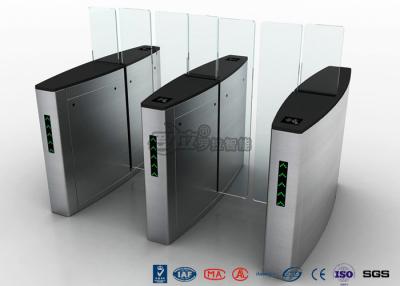 China Stainless Steel Access Control Turnstiles , Sliding Turnstile Security Systems for sale