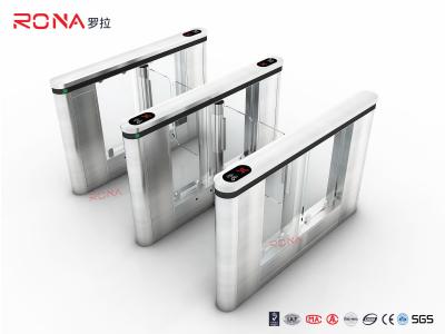 China V2.6 Main Board Type Acrylic Arm Speed Gate Turnstile 304 Stainless Steel With Servo Motor for sale