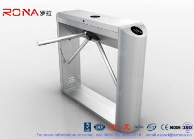 China ID / IC Access Control Tripod Turnstile Gate , Standard Automatic Systems Turnstiles for sale