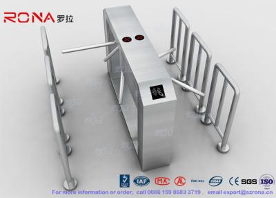 China Waist High Tripod Turnstile Gate Mechanism Intelligent Antirust For Station for sale