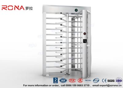 China High Security Turnstile Full Height Stainless Steel Access Control For Prison for sale