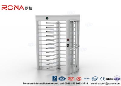 China Durable Electronic Turnstiles Full Height , Stainless Steel Turnstiles 30 Persons / Minute for sale
