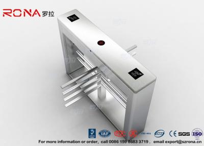 中国 304SUS Antoは障壁のゲートのウエストの高さの回転木戸の自動道路交通の管理されたアクセスの回転木戸の入口のゲートをゲートで制御します 販売のため
