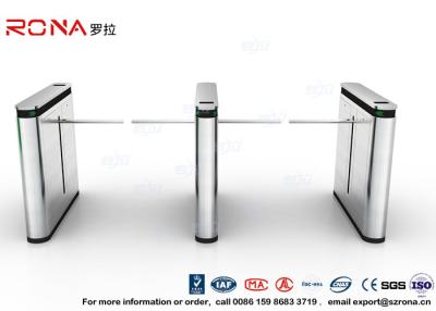 China 304 SS ID / IC Cards Emergency Security Drop Arm Turnstile Access Control for sale