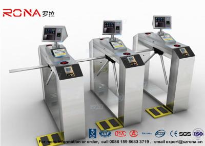 China Pedestrian Facial Recognition Turnstile ESD Fingerprint Access Control Barriers for sale