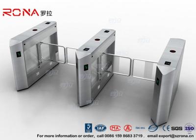 China Security 900mm Swing Barrier Gate Handicap Accessible RFID Turnstyle Gates for sale