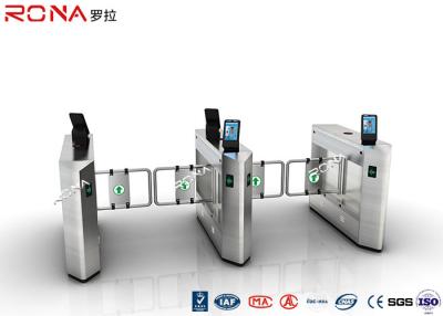 China Face Recognition Speed Gate Turnstile Access Control System 30 Persons / Min for sale