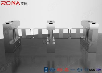 China Automatic Glass Swing Gate , Access Control Turnstile Gate For Supermarket / Office for sale