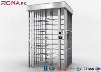 China 90 Degrees Full Height Turnstile High Security For Outdoor Access Control for sale