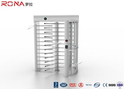 China Access Control Full Height Turnstile Durable With RFID Card / Fingerprint Reader for sale
