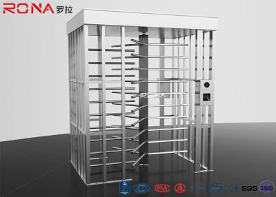 China RFID Access Control Full Height Turnstile Automatic 120 Degree Single Channel for sale