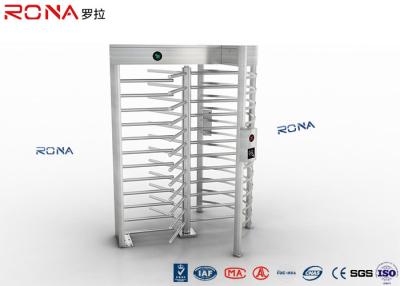 China Rainproof Full Height Turnstile Safety Gate Barrier Stainless Steel Access Control for sale