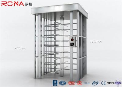 China Auto Security Full Height Turnstile Pedestrian System 30 Persons / Minute Speed for sale