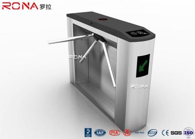 China Electronic Tripod Turnstile Gate Security Access Control System Adjustable Opening Time for sale