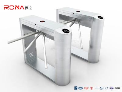 China Porta de aço inoxidável da barreira do tripé do comparecimento do torniquete da barreira da aleta do RFID à venda