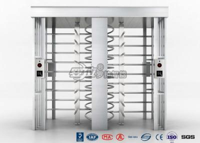 China Stainless Steel Turnstile Gate Security Systems Built In Unique Fire Control Interface for sale