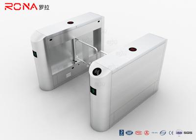 China Anti Pinch Security Swing Gate Turnstile Stainlee Steel Card Readers Single / Bi - Directional for sale