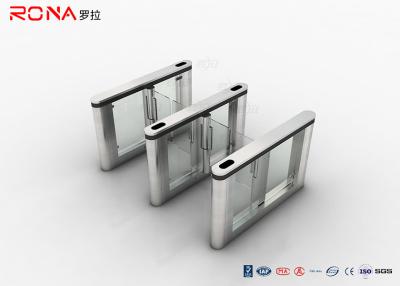 China SUS 304 Access Control System High Speed Swing Turnstile Gate At Office Building for sale