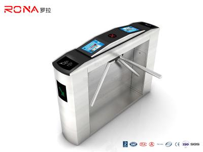 China Electromagnetic Valve Tripod Turnstile Gate Automatic Scenic Ticket System 550mm SUS for sale