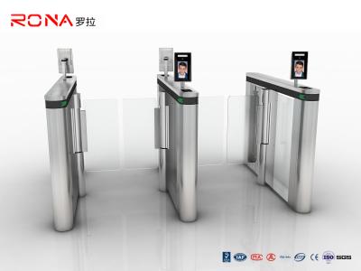 China Full Automatic Barrier Indoor Speed Gate  New building Pedestrian Turnstile Gate With Servo Motor for sale